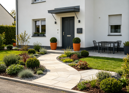 Custom Front Garden Design