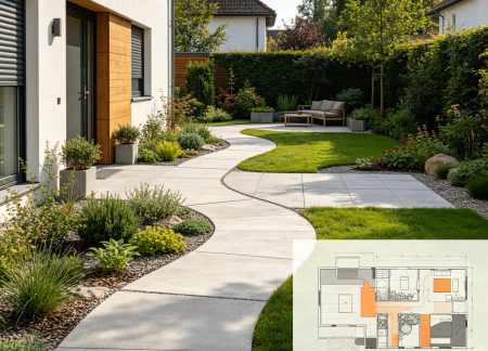Custom Garden Pathway Design