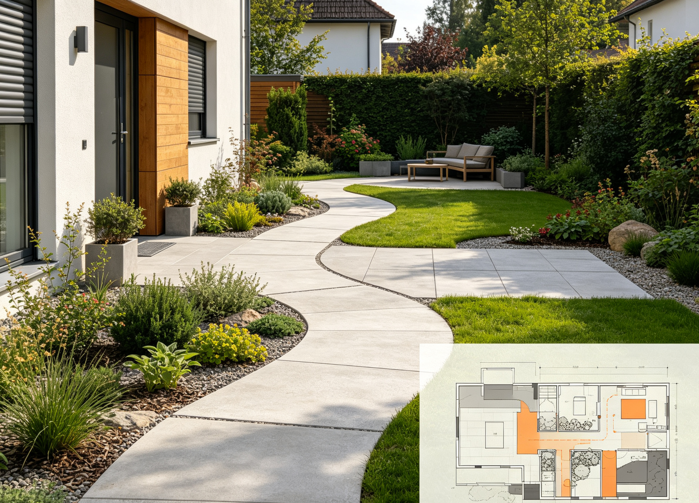 Custom Garden Pathway Design